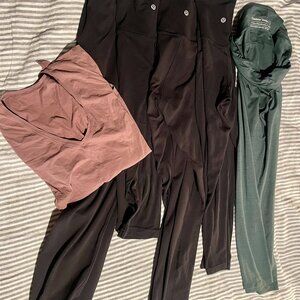 Lululemon T-shirt, Leggings and Pants Bundle